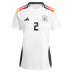 Camiseta Alemania Antonio Rudiger #2 Primera Equipación para mujer Eurocopa 2024 manga corta